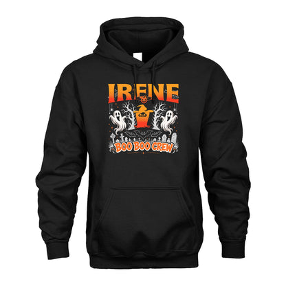 Boo Boo Crew Halloween Custom Name Shirt IRENE M1-28