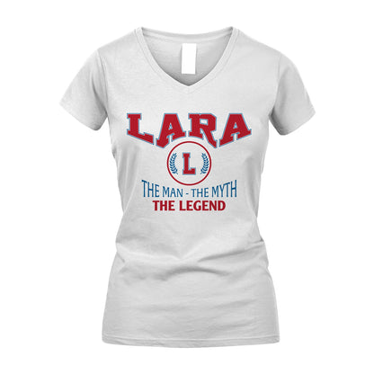 The Man The Myth The Legend Jet Style Shirt LARA M1-9