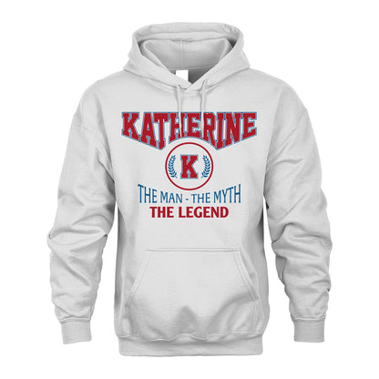 The Man The Myth The Legend Jet Style Shirt KATHERINE M1-9