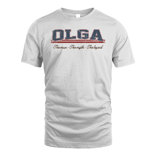 The Man The Myth The Legend Vintage Shirt OLGA M1-6