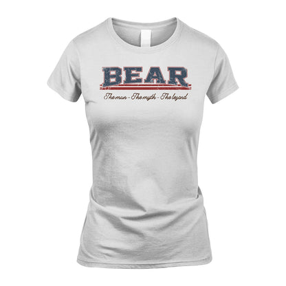 The Man The Myth The Legend Vintage Shirt BEAR M1-6