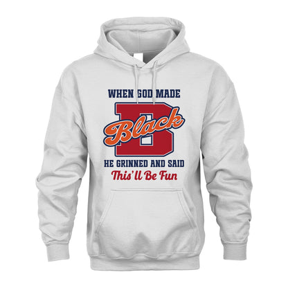 God Made Your Name Custom Shirt BLACK M1-16