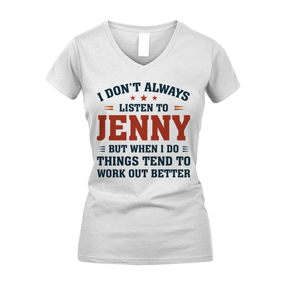 I Don't Always Listen To... JENNY M1-2