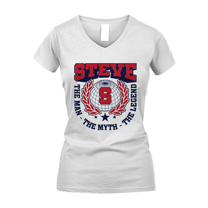 The Man The Myth The Legend Logo Shirt STEVE M1-30