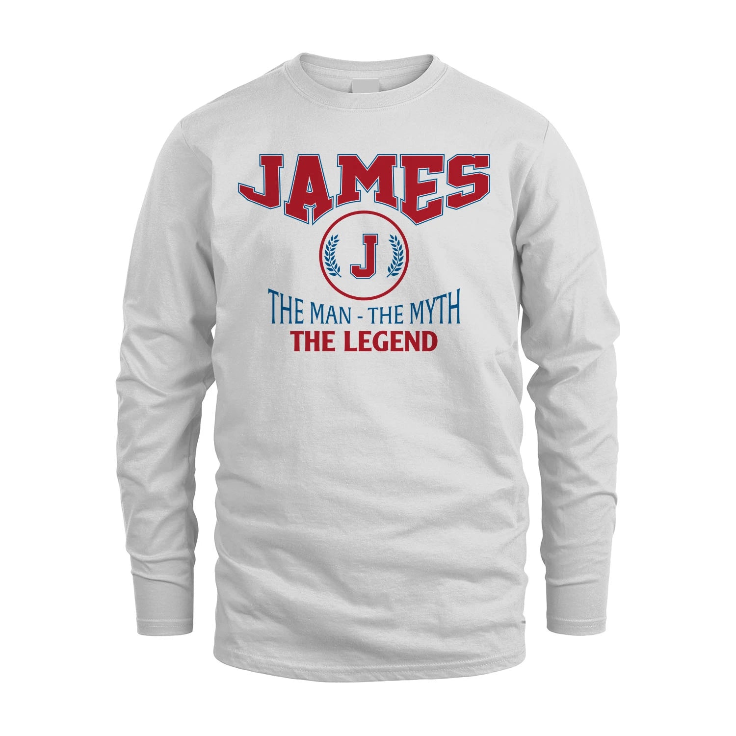The Man The Myth The Legend Jet Style Shirt JAMES M1-9