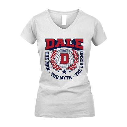 The Man The Myth The Legend Logo Shirt DALE M1-30