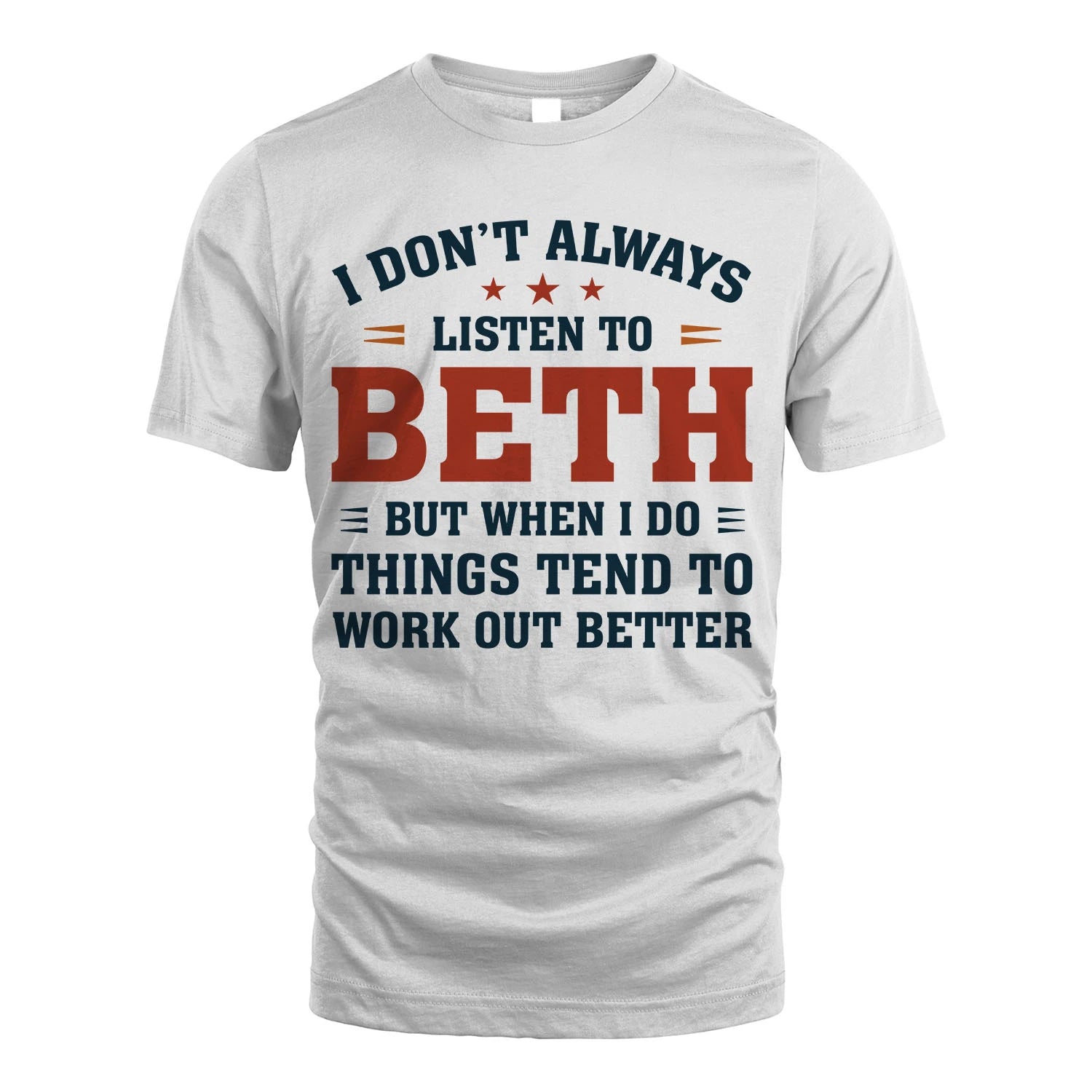 I Don't Always Listen To... BETH M1-2