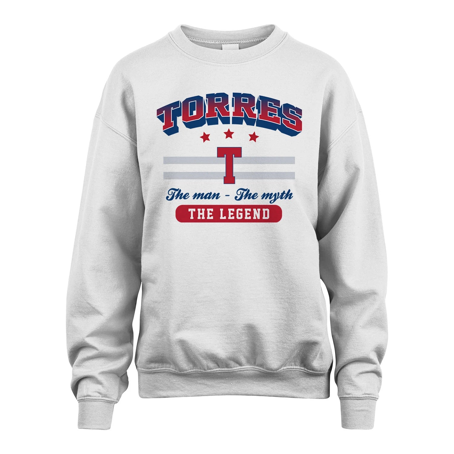 The Man The Myth The Legend With Your Name Shirt TORRES M1-35