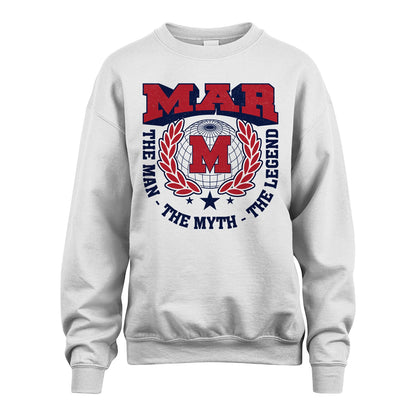 The Man The Myth The Legend Logo Shirt MAR M1-30