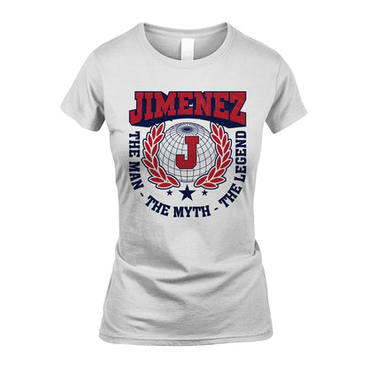 The Man The Myth The Legend Logo Shirt JIMENEZ M1-30