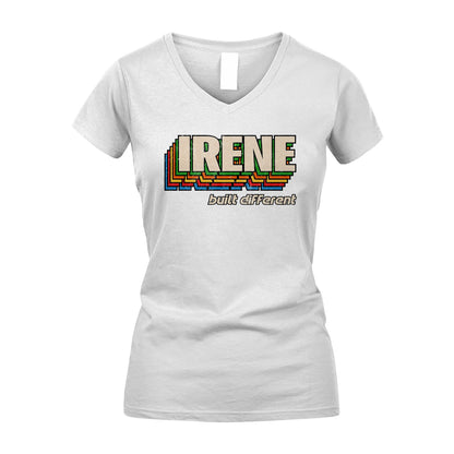 Your Name Built Different Retro Shirt IRENE M1-26