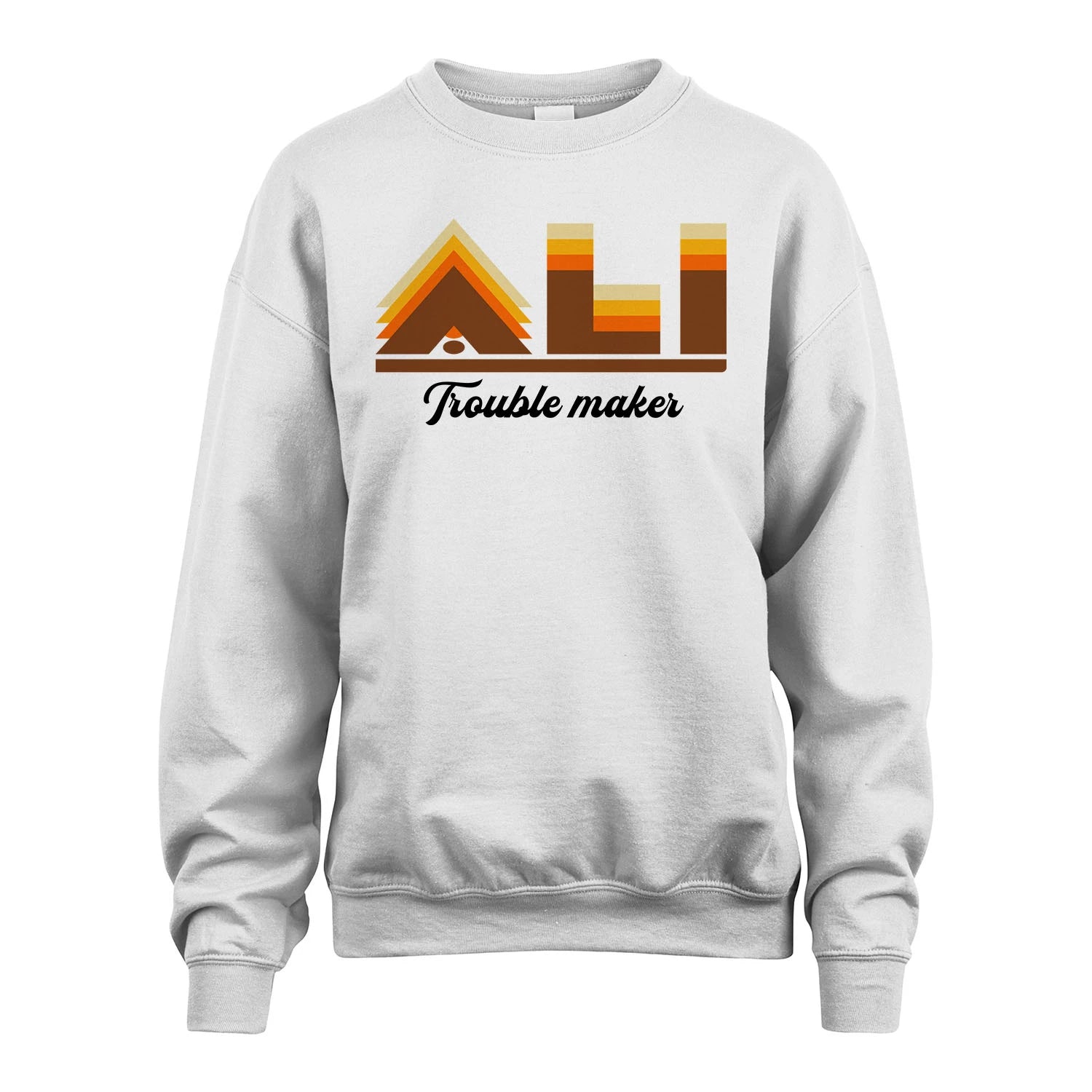 Your Name Trouble Maker Funny Shirt ALI M1-34