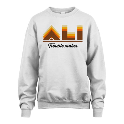 Your Name Trouble Maker Funny Shirt ALI M1-34