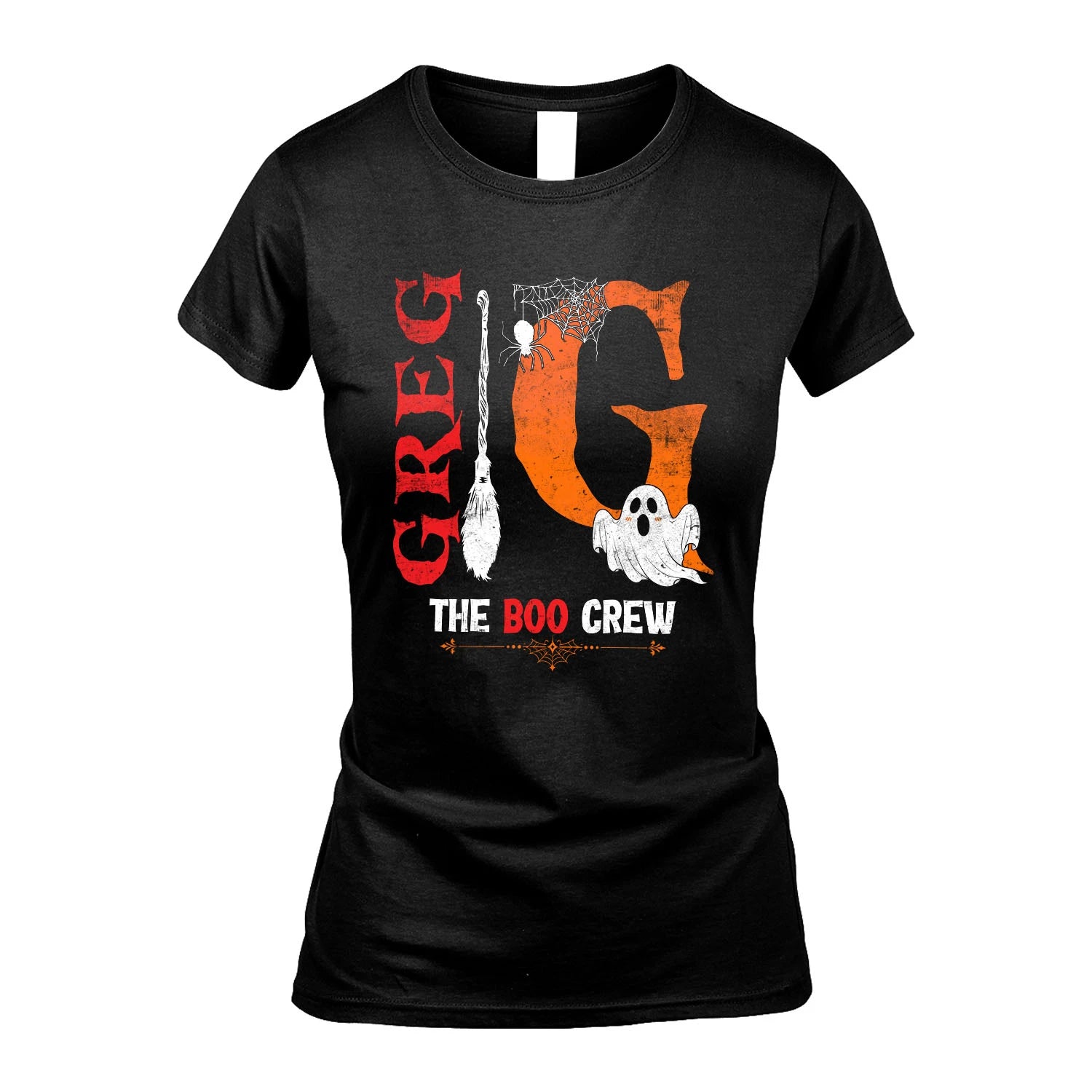 The Boo Crew Halloween With Your Name Shirt GREG M1-23