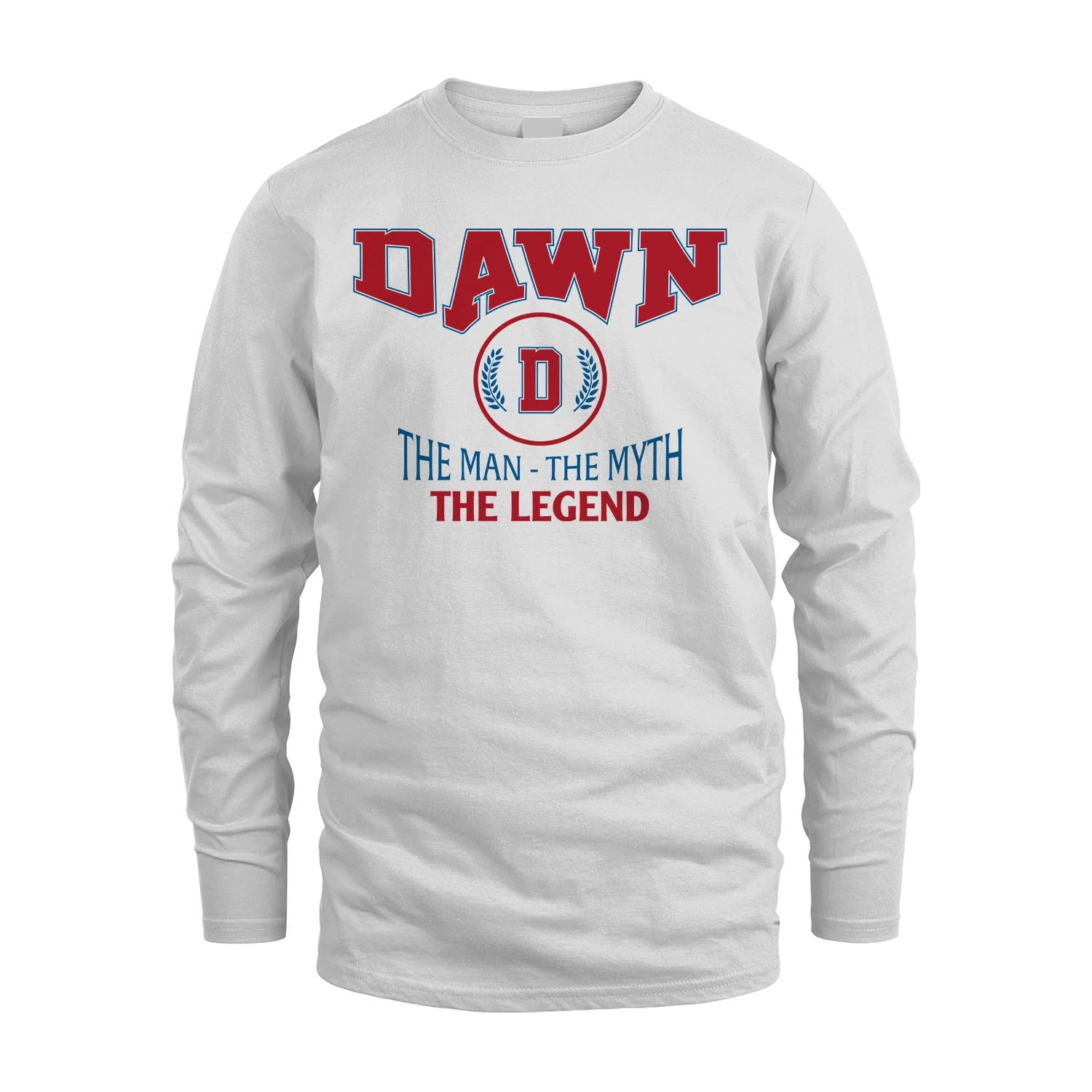 The Man The Myth The Legend Jet Style Shirt DAWN M1-9
