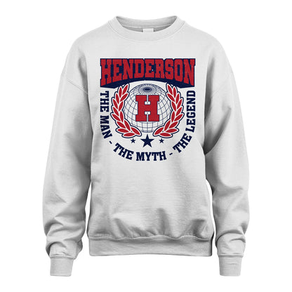 The Man The Myth The Legend Logo Shirt HENDERSON M1-30