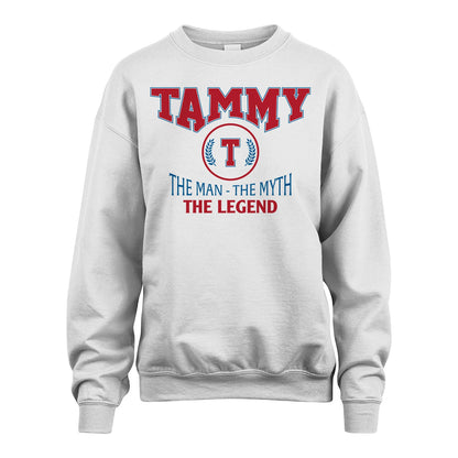 The Man The Myth The Legend Jet Style Shirt TAMMY M1-9