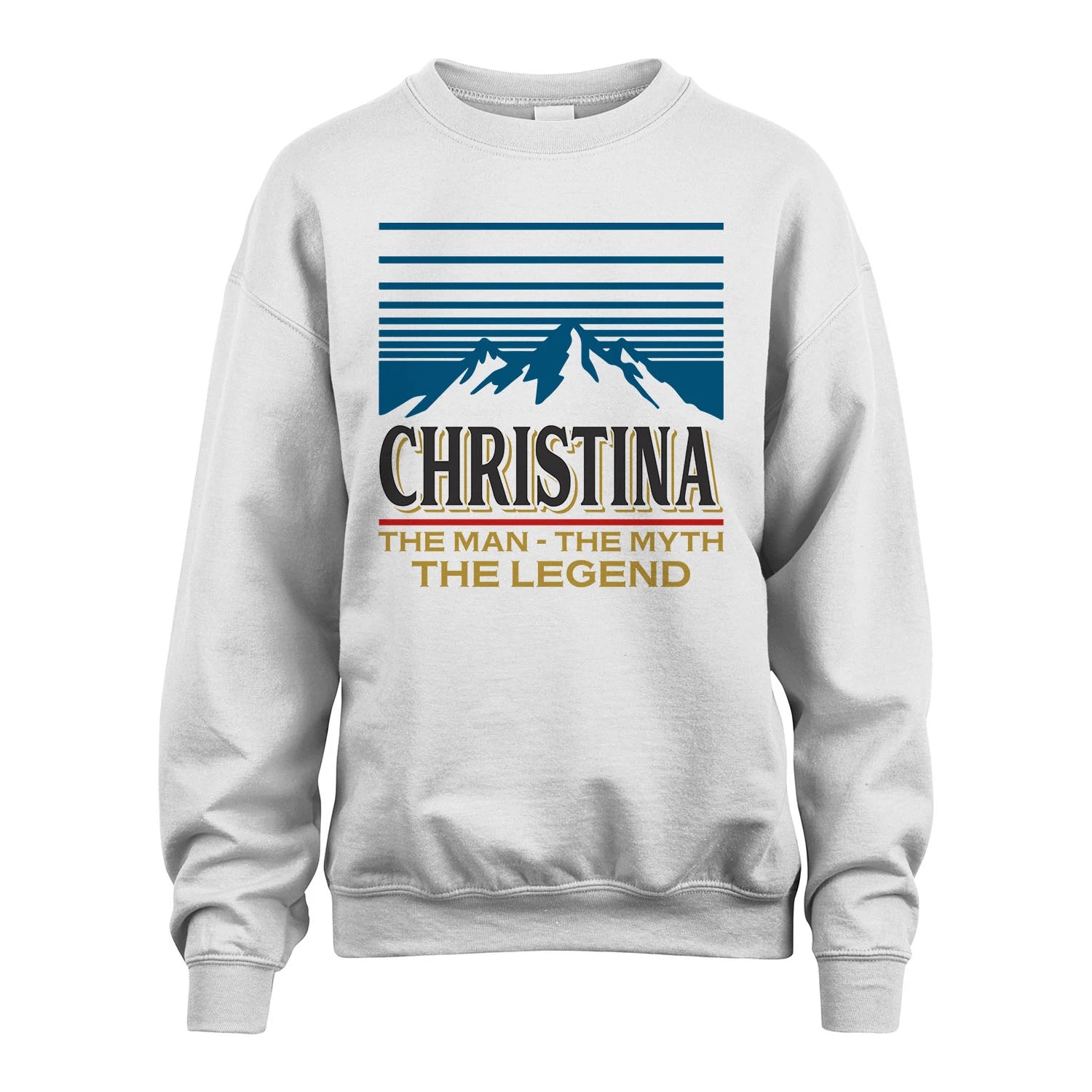 The Man The Myth The Legend Vintage Mountain Shirt CHRISTINA M1-19