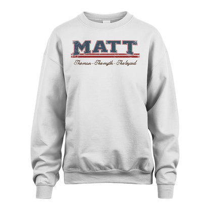 The Man The Myth The Legend Vintage Shirt MATT M1-6