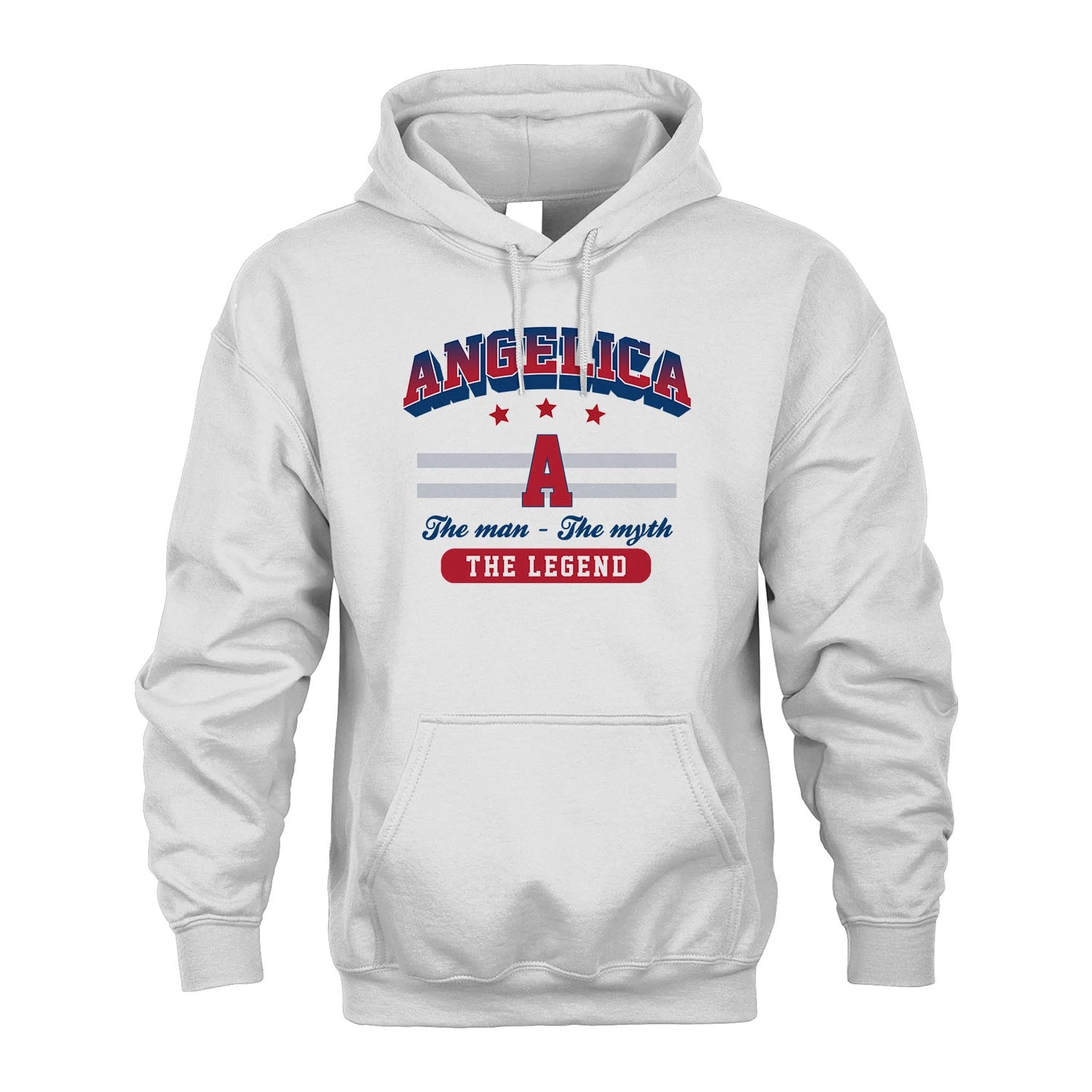 The Man The Myth The Legend With Your Name Shirt ANGELICA M1-35