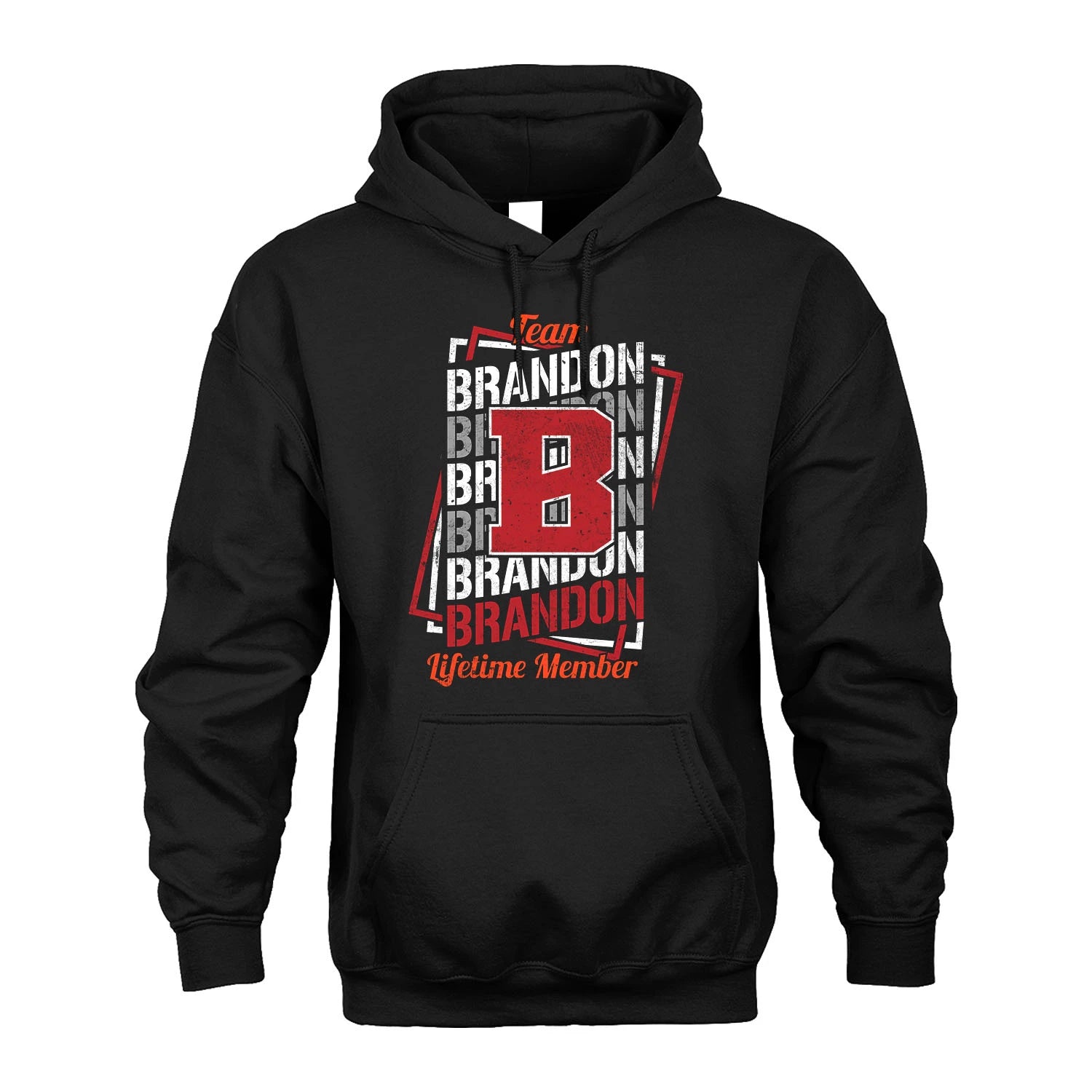 Team Your Name Lifetime Member Sporty Shirt BRANDON M1-25