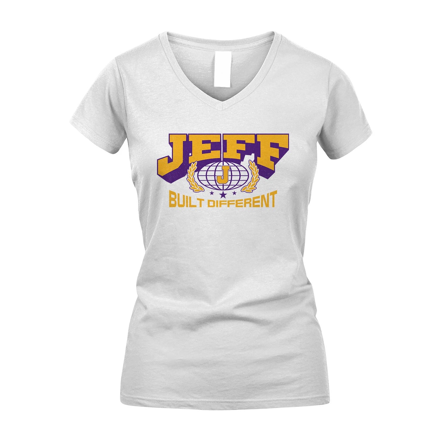 Your Name Built Different Sporty Shirt JEFF M1-32