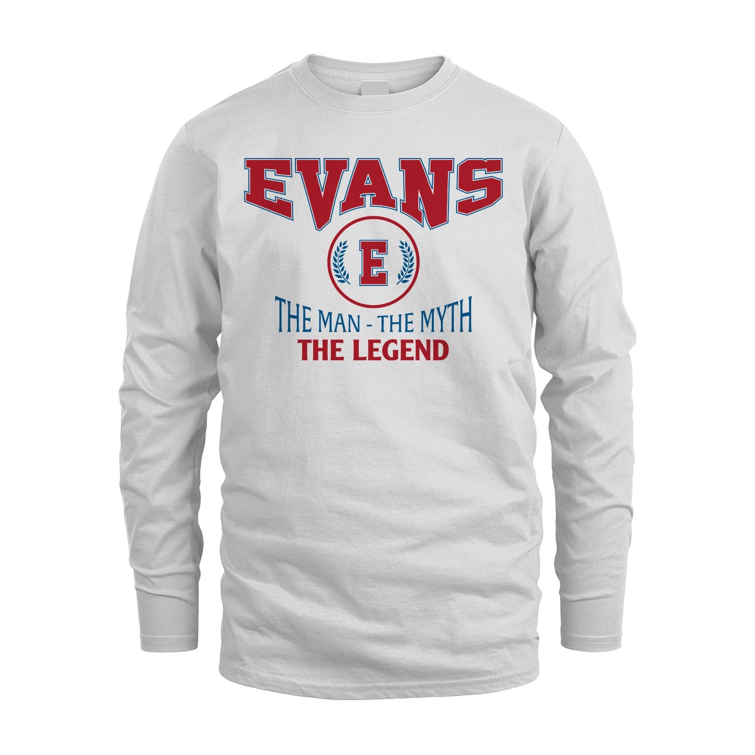 The Man The Myth The Legend Jet Style Shirt EVANS M1-9
