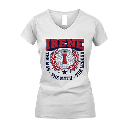 The Man The Myth The Legend Logo Shirt IRENE M1-30