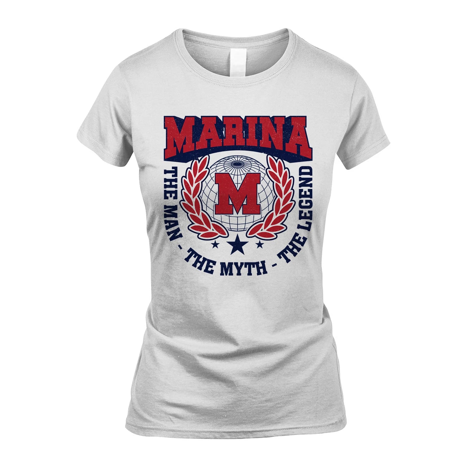 The Man The Myth The Legend Logo Shirt MARINA M1-30
