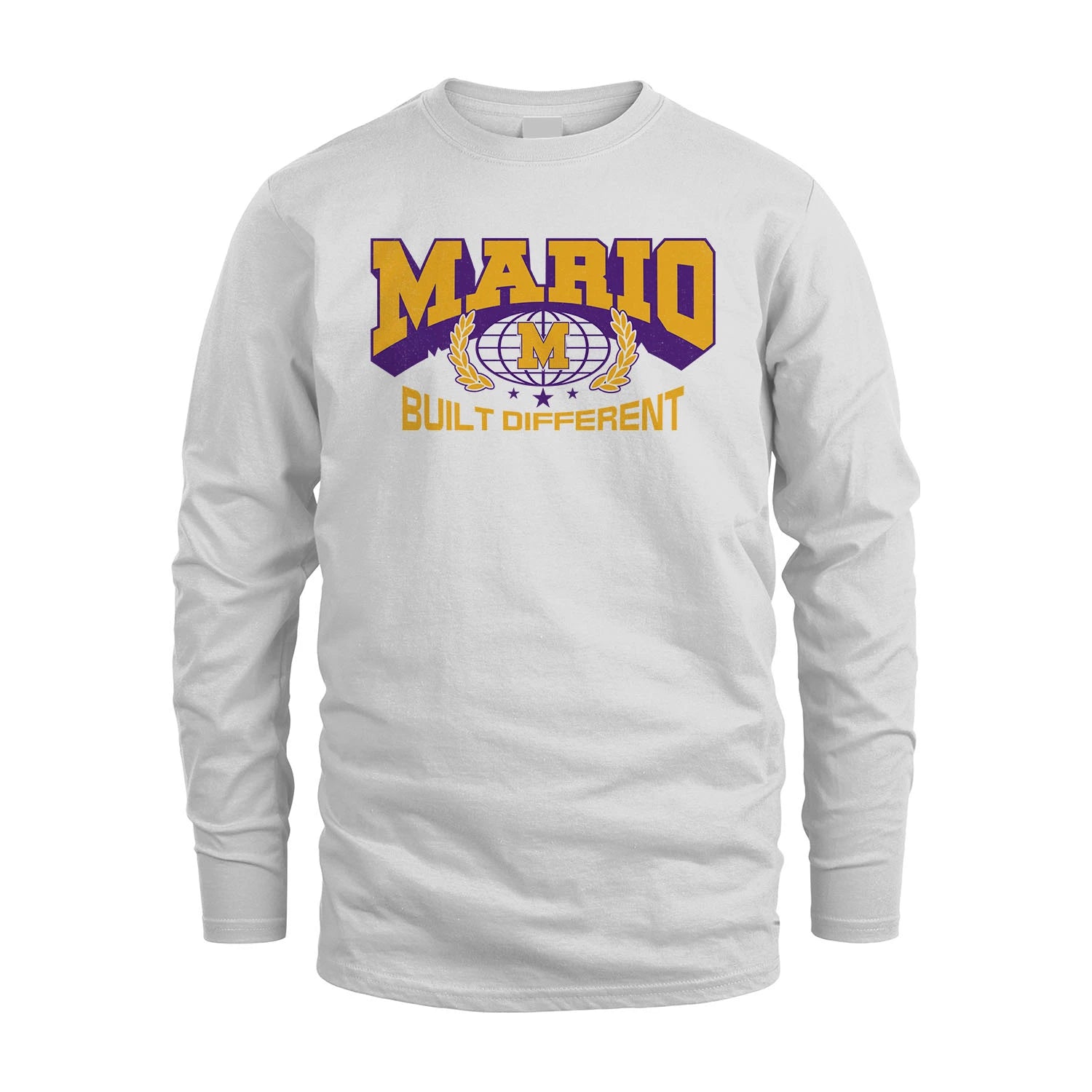 Your Name Built Different Sporty Shirt MARIO M1-32