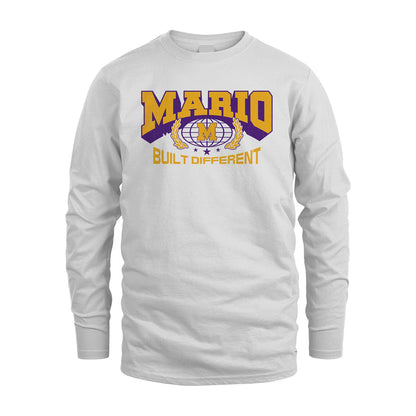 Your Name Built Different Sporty Shirt MARIO M1-32