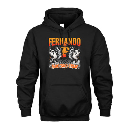 Boo Boo Crew Halloween Custom Name Shirt FERNANDO M1-28