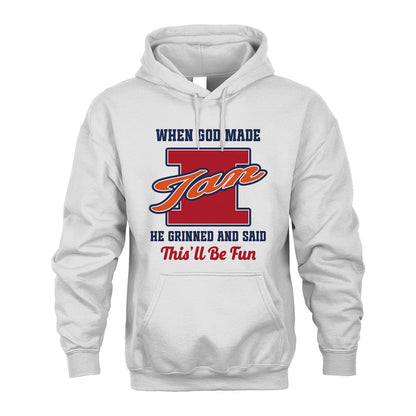 God Made Your Name Custom Shirt IAN M1-16