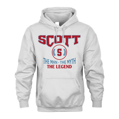The Man The Myth The Legend Jet Style Shirt SCOTT M1-9