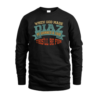 The Man The Myth The Legend Sporty Shirt DIAZ M1-15