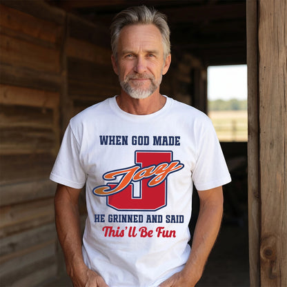 God Made Your Name Custom Shirt JAY M1-16