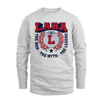 The Man The Myth The Legend Logo Shirt LARA M1-30