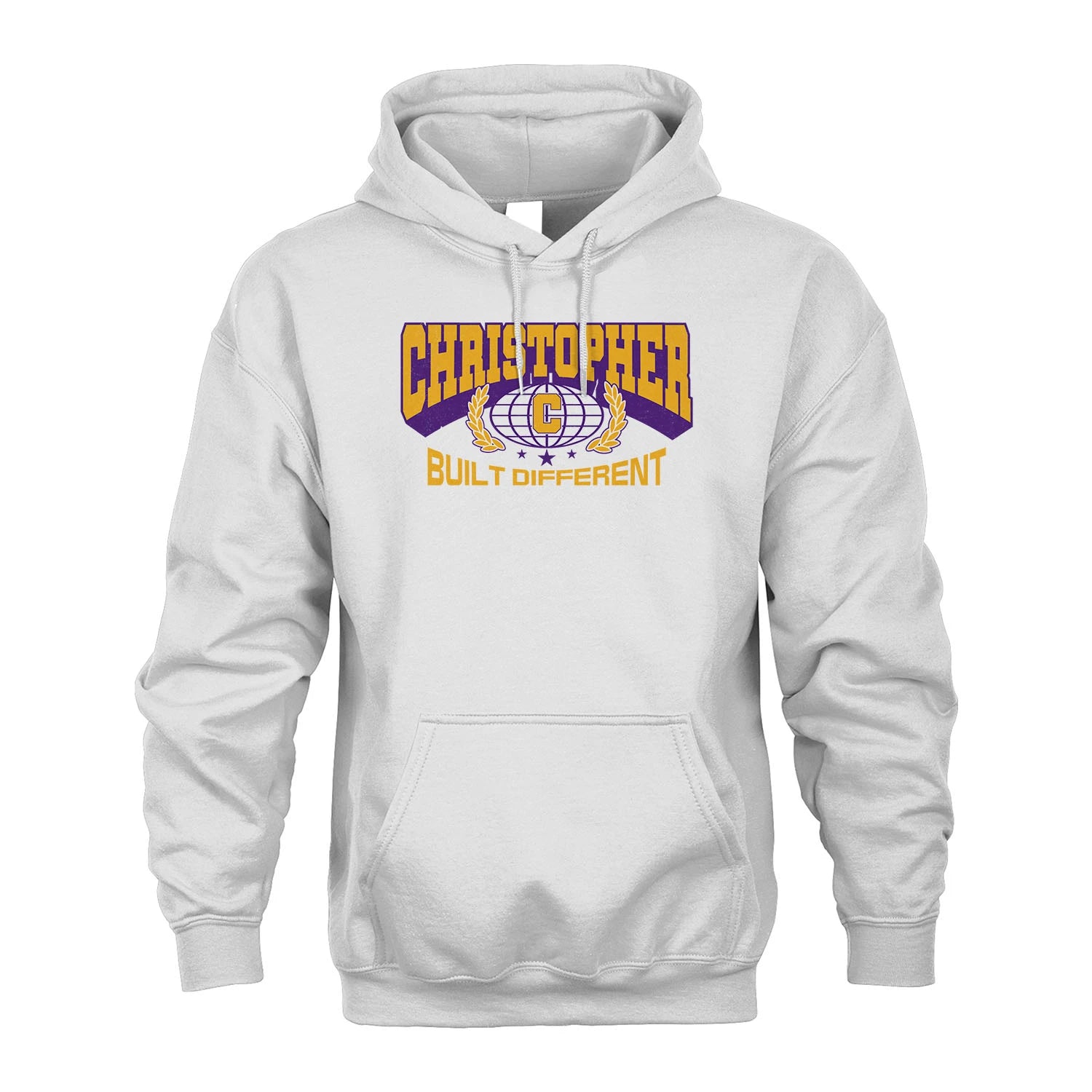 Your Name Built Different Sporty Shirt CHRISTOPHER M1-32