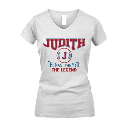 The Man The Myth The Legend Jet Style Shirt JUDITH M1-9