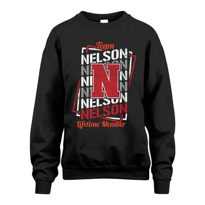 Team Your Name Lifetime Member Sporty Shirt NELSON M1-25