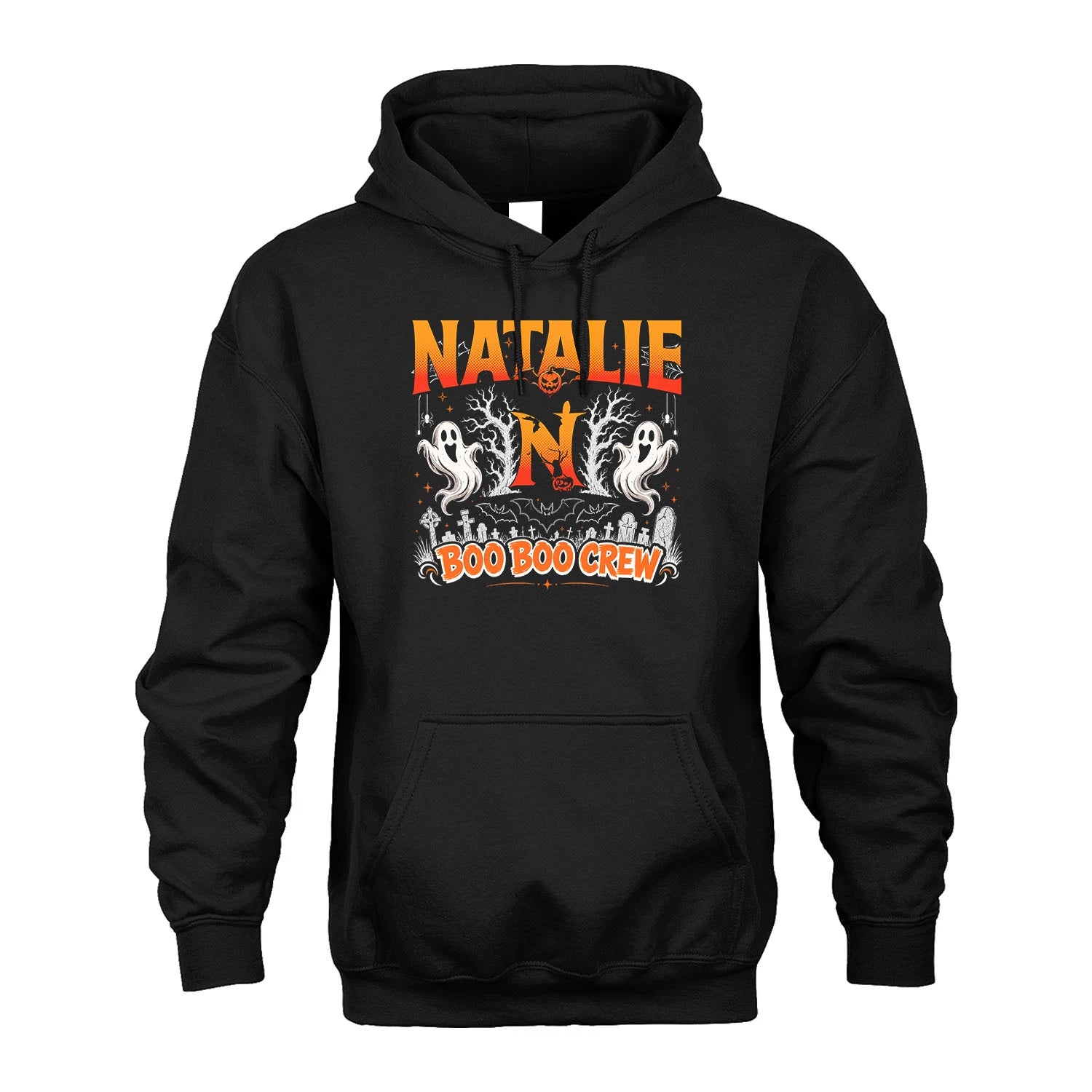 Boo Boo Crew Halloween Custom Name Shirt NATALIE M1-28