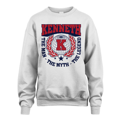 The Man The Myth The Legend Logo Shirt KENNETH M1-30