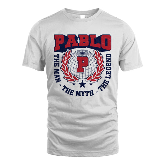 The Man The Myth The Legend Logo Shirt PABLO M1-30