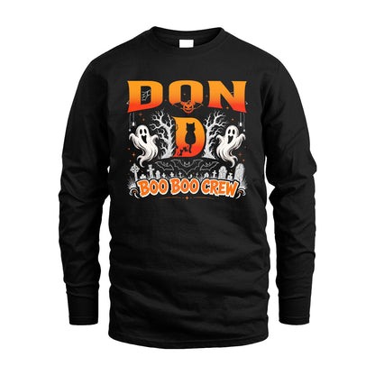 Boo Boo Crew Halloween Custom Name Shirt DON M1-28