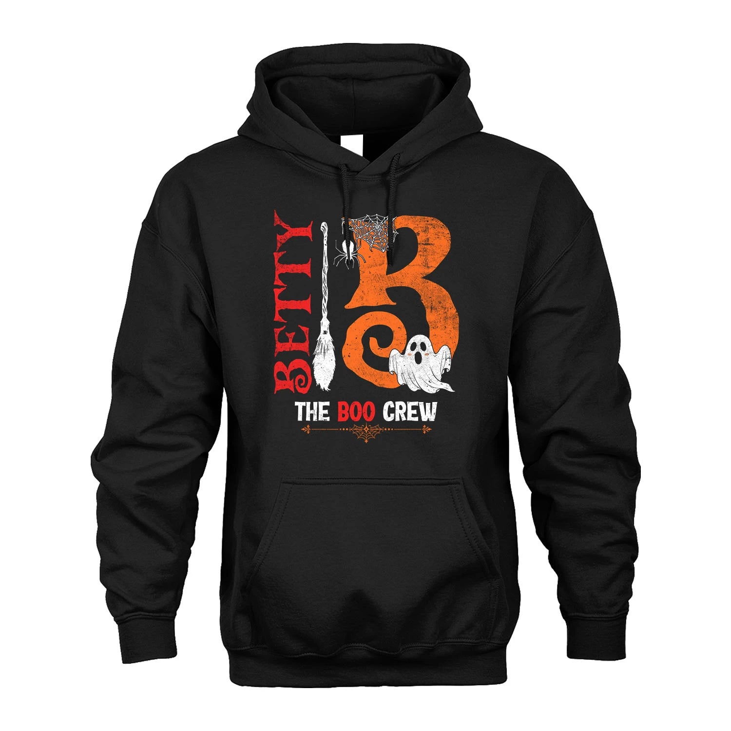 The Boo Crew Halloween With Your Name Shirt BETTY M1-23