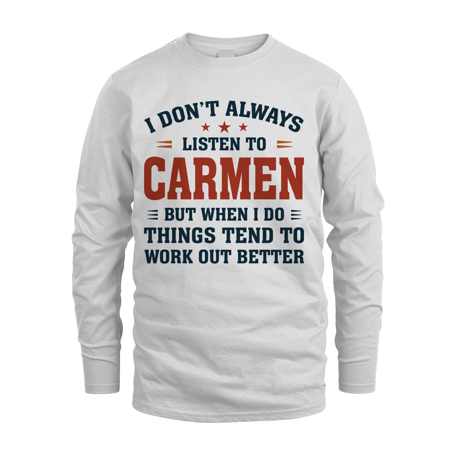 I Don't Always Listen To... CARMEN M1-2