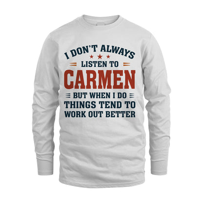 I Don't Always Listen To... CARMEN M1-2