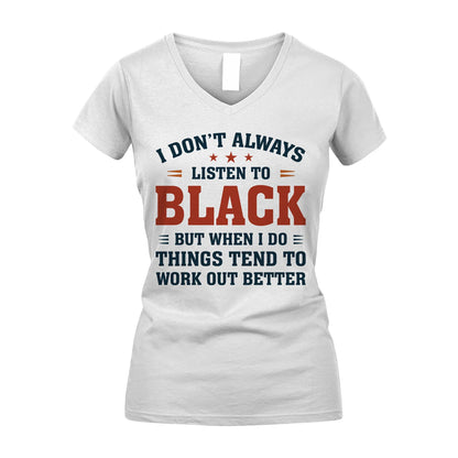 I Don't Always Listen To... BLACK M1-2