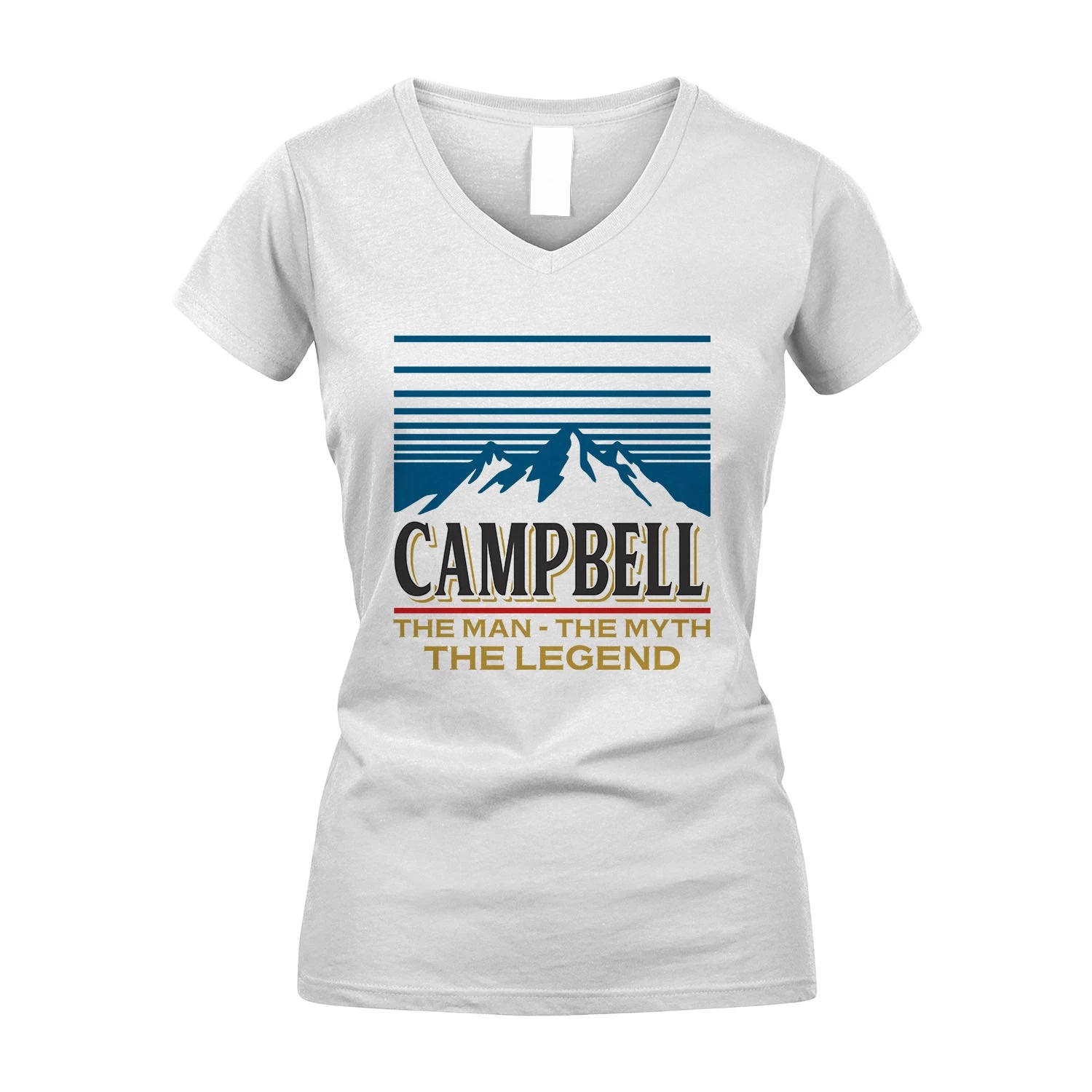 The Man The Myth The Legend Vintage Mountain Shirt CAMPBELL M1-19