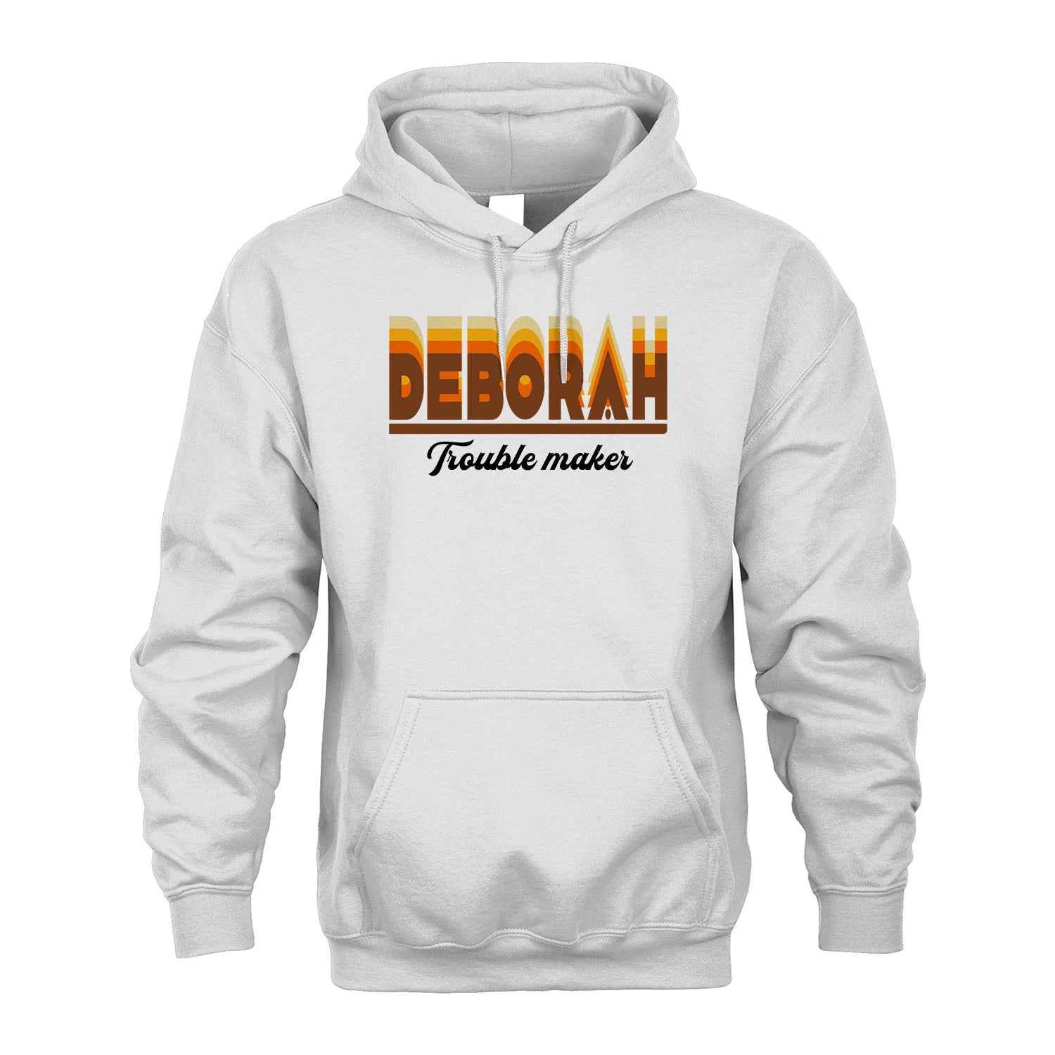 Your Name Trouble Maker Funny Shirt DEBORAH M1-34